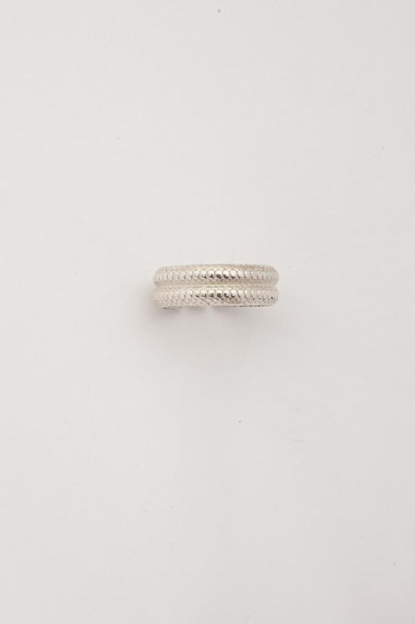 Temptation Silver Double Ring