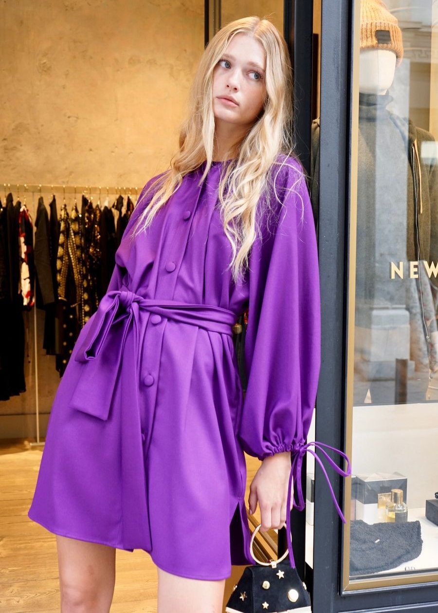 Sunflower Intense Violet Dress