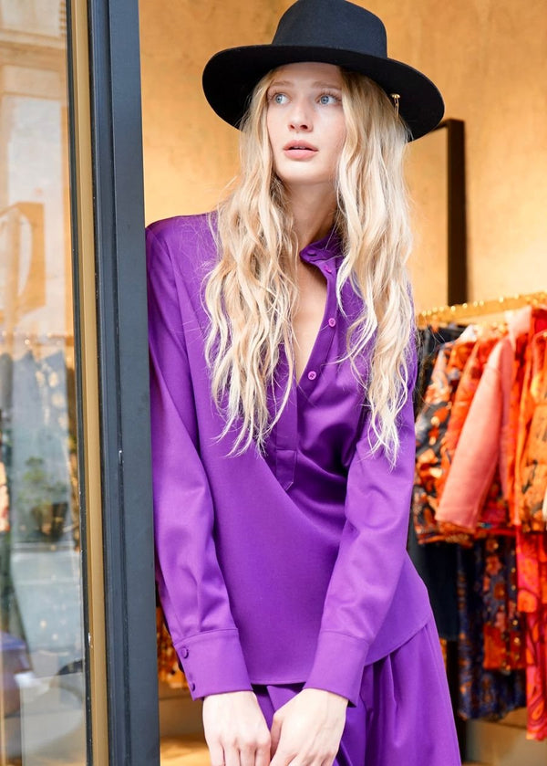 Metis Blouse Intense Violet
