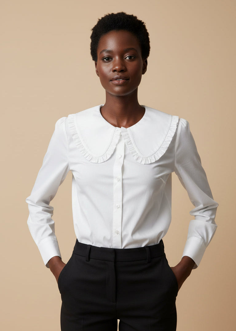 Janine Lolita White Shirt