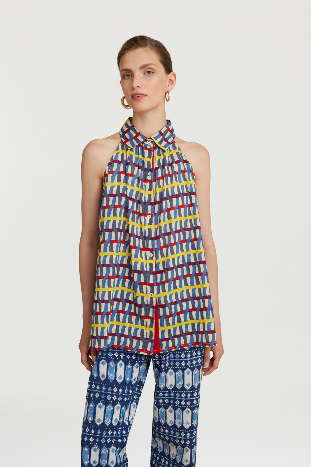Ava Shirt Blue