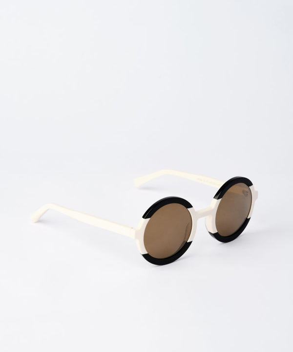 Lydia II Black Ivory Sunglasses