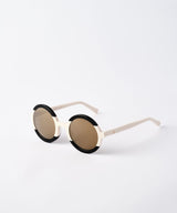 Lydia II Black Ivory Sunglasses