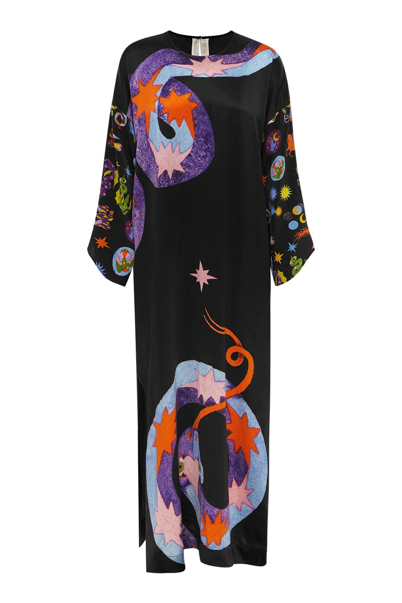 Superhero Snake Midi Dress