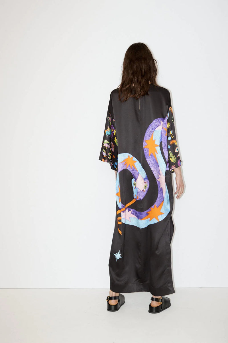 Superhero Snake Midi Dress