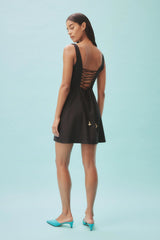 Rowena Beaded Mini Dress