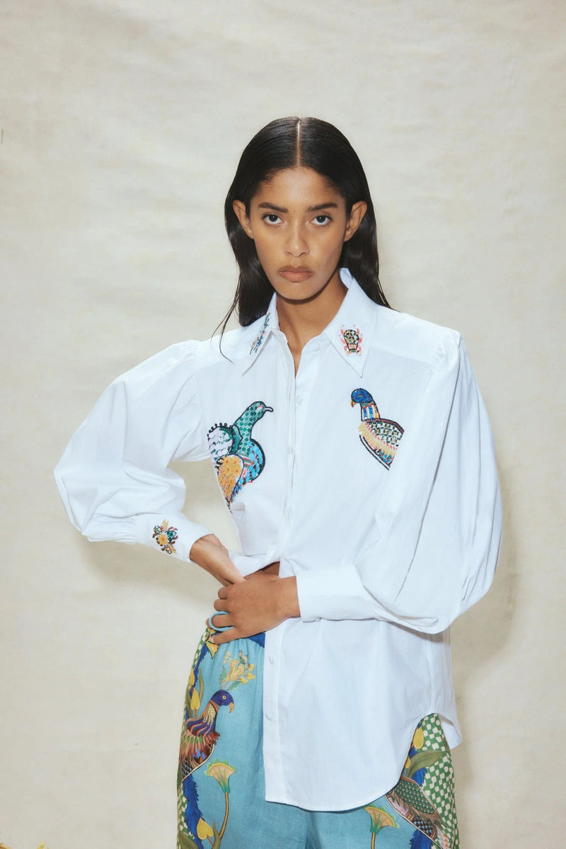 Rowena Beaded Shirt