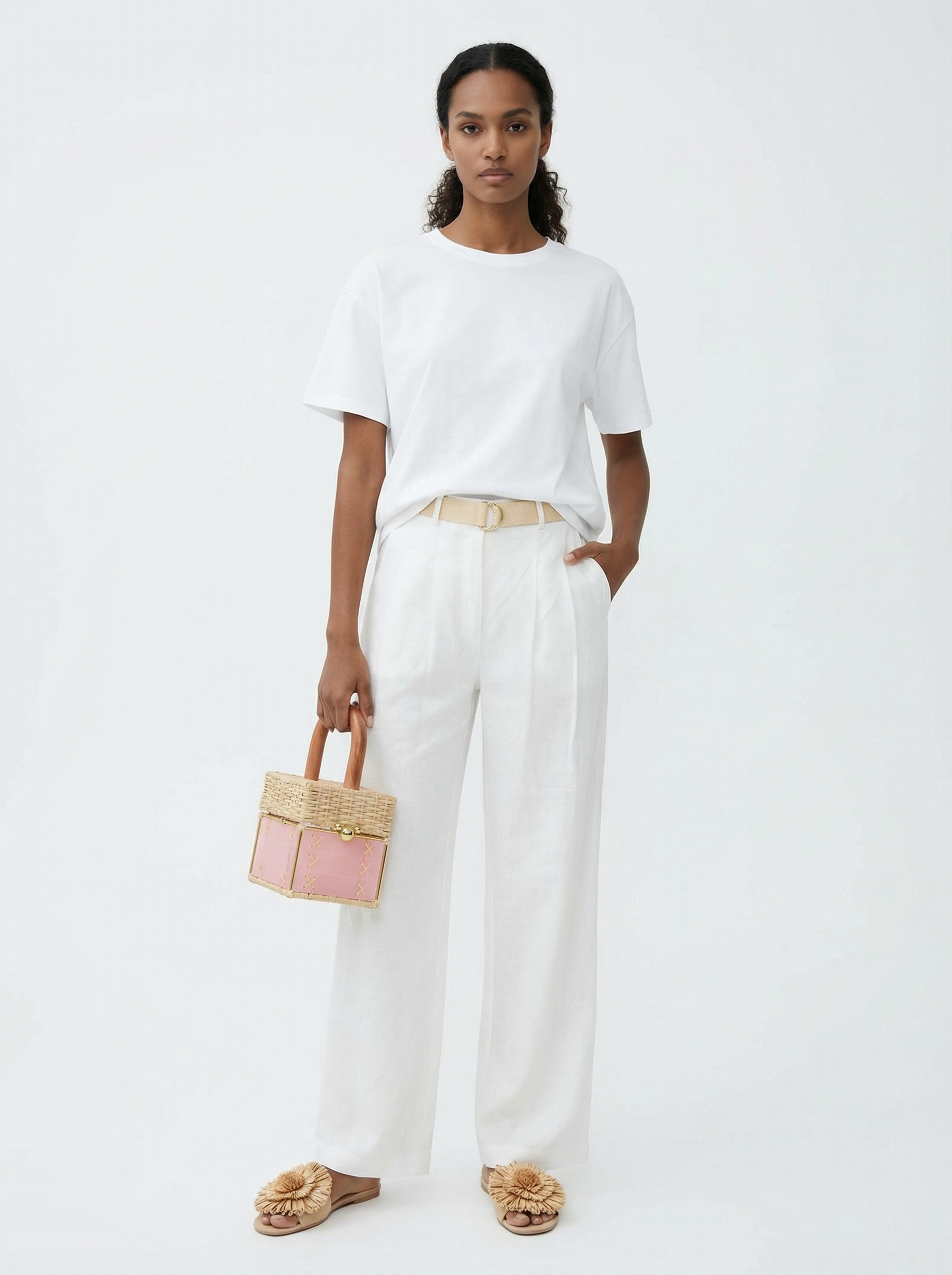 Alexa Calipso White Pants