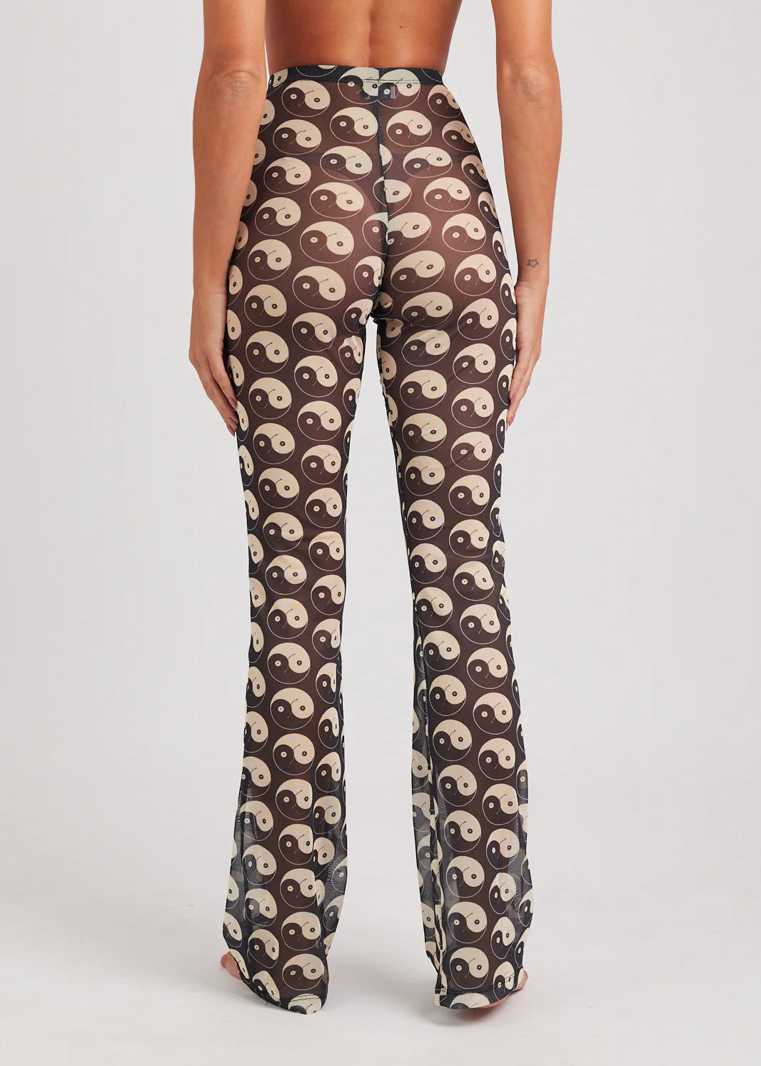 Black Yin and Out Laura Pants
