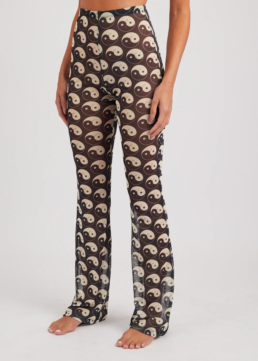 Black Yin and Out Laura Pants