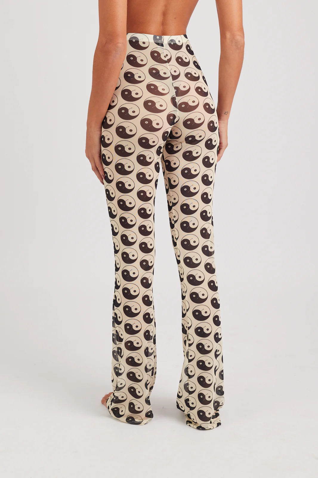 White Yin and Out Laura Pants