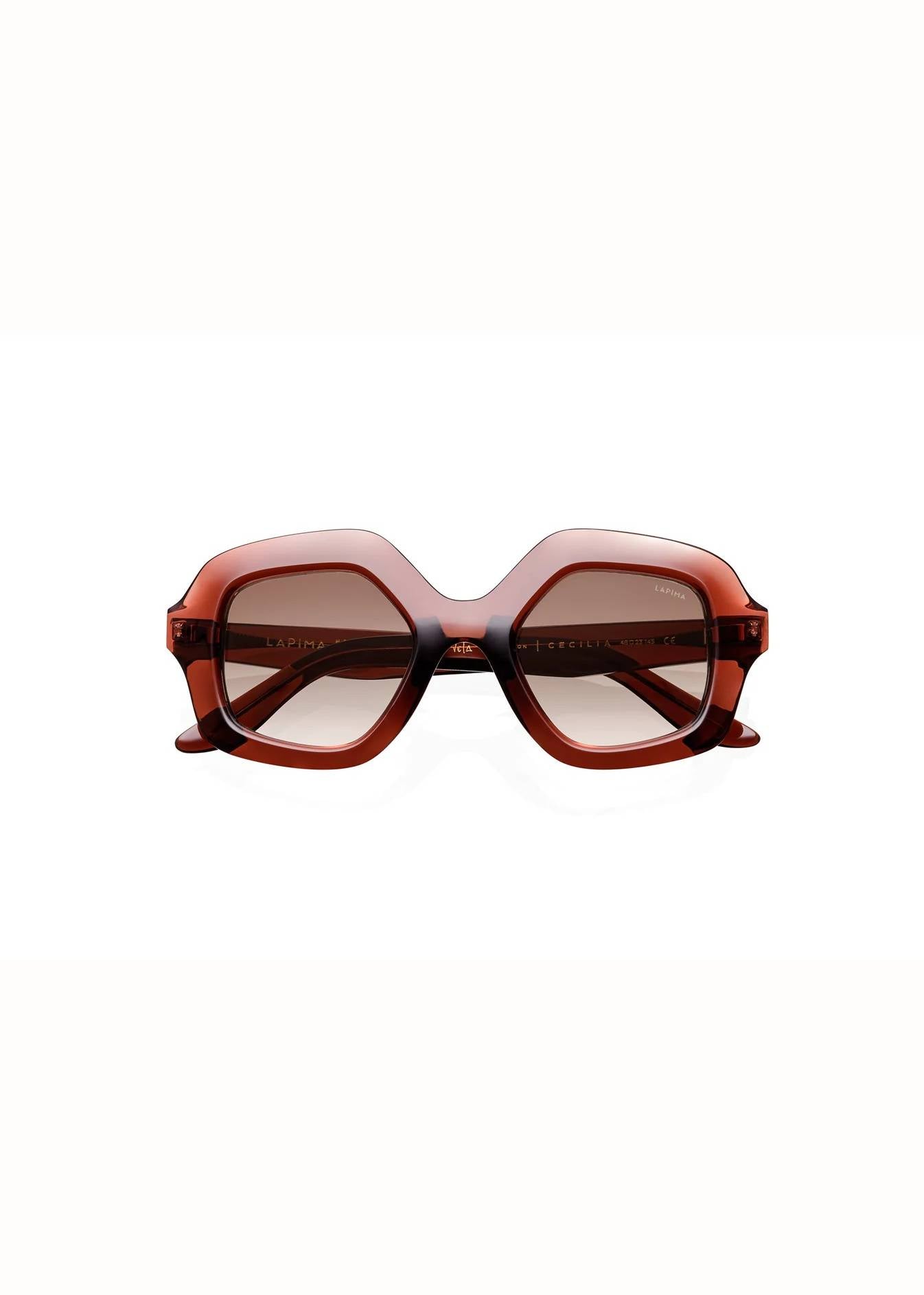 Cecilia Rubi Gradient Sunglasses