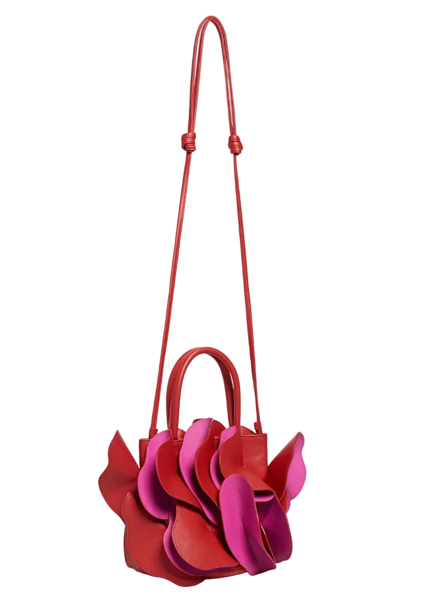 Flower Bag Scarlet & Hot Pink