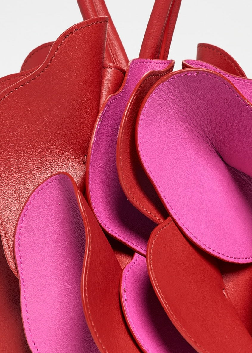 Flower Bag Scarlet & Hot Pink