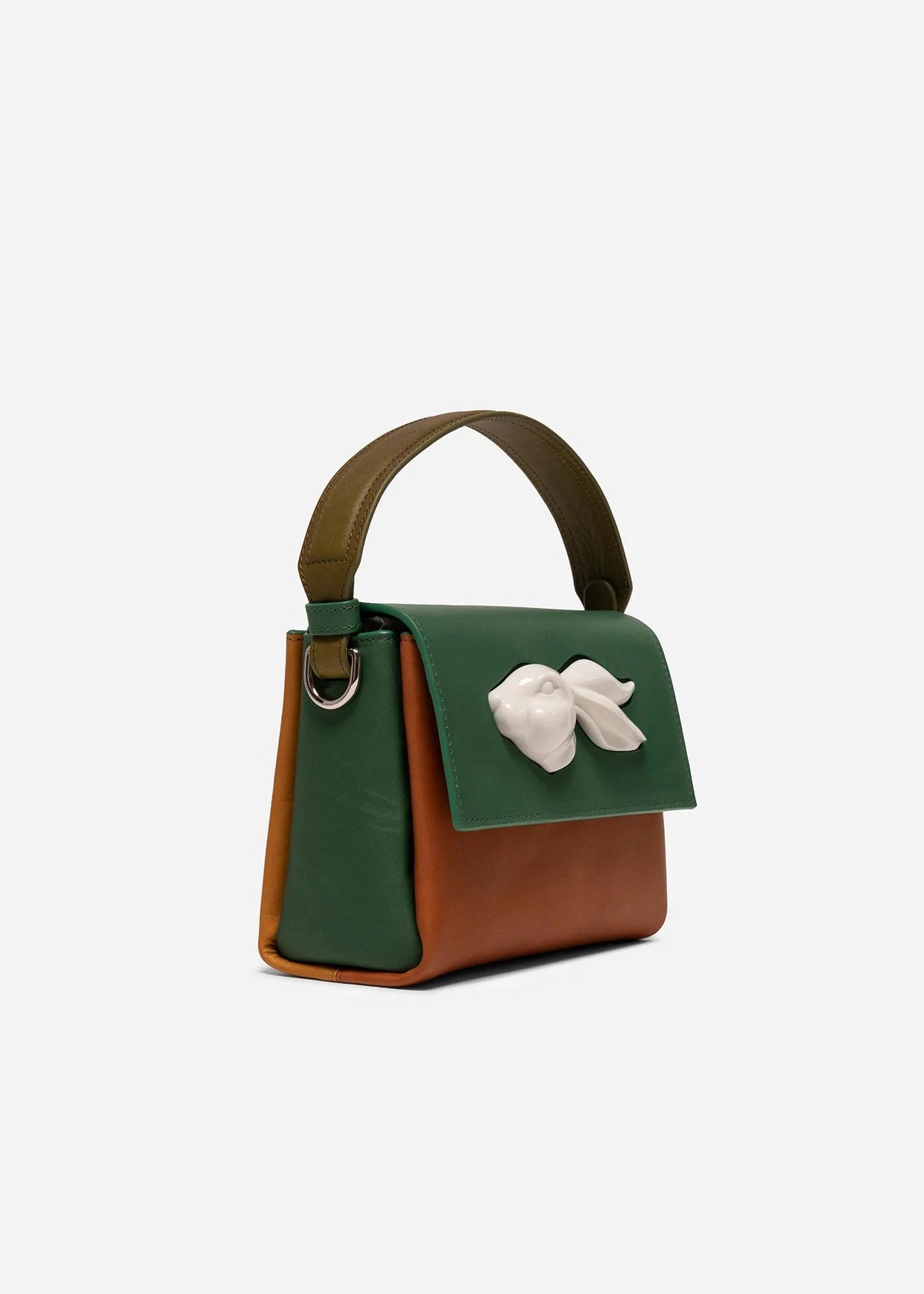 Flap Rabbit Head Bag Multi Forest