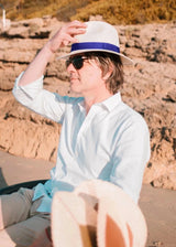 Le Panama Blue Hat