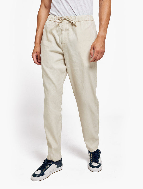 Oscar Str Linen Chinos Straw