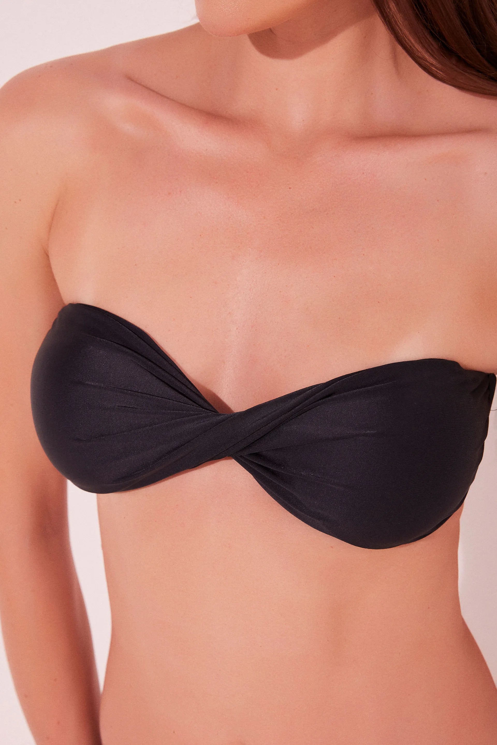Classic Plain Bandeau Bikini Top