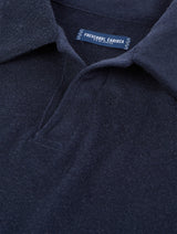 Faustino Terry Polo Navy Blue