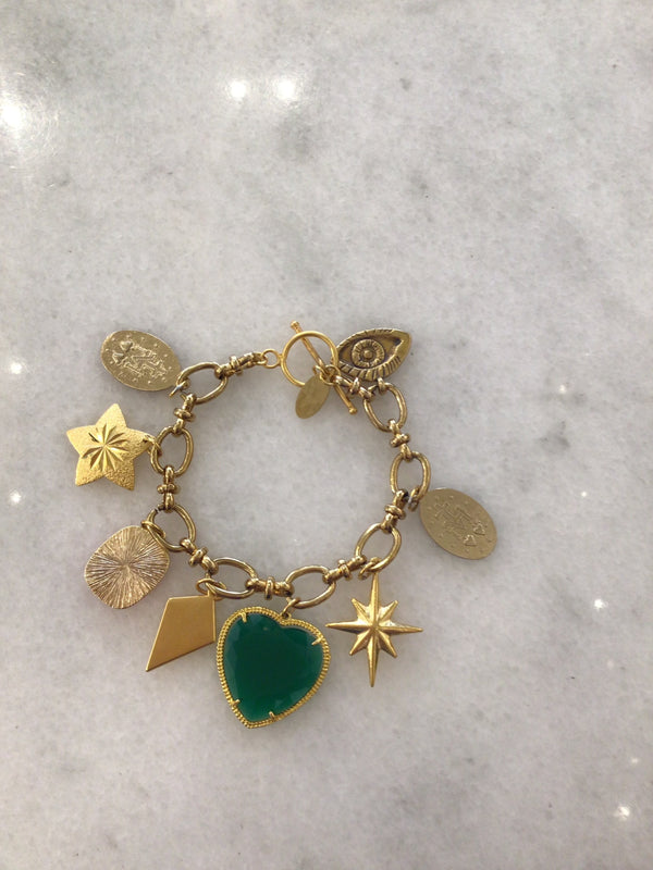 Charm Pink Bracelet