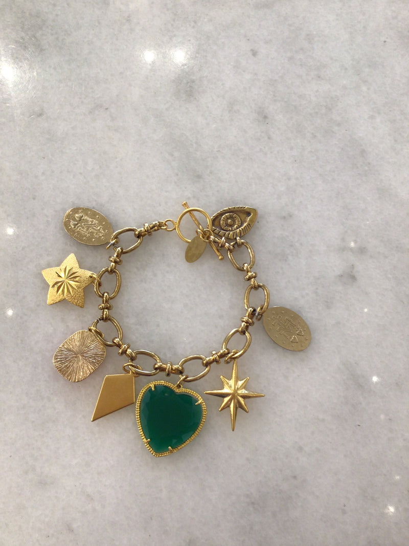 Charm Pink Bracelet