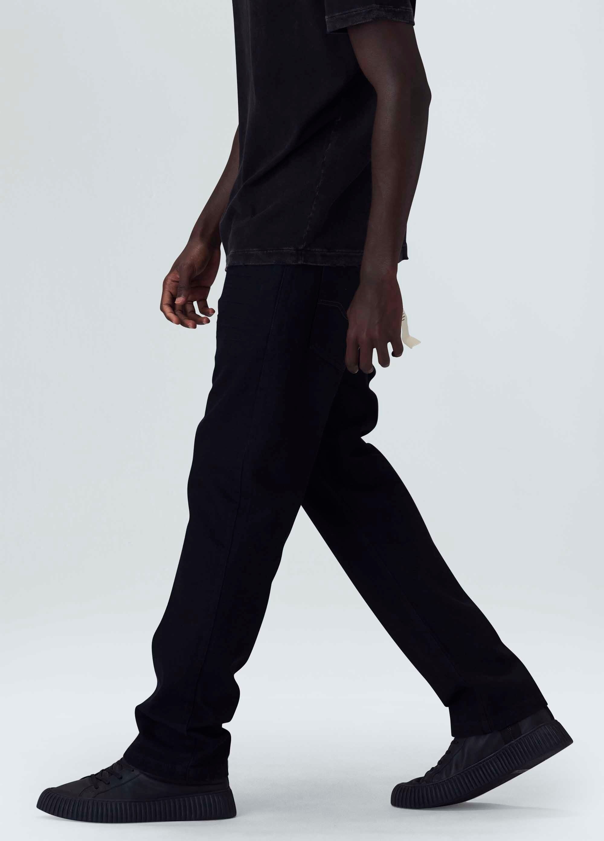 OSKLEN-CALCA JEANS HORTO BLACK-JUST BRAZIL
