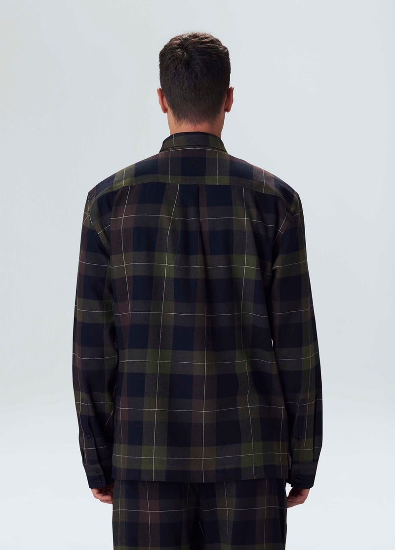 Camisa Flannel Plaid Ml