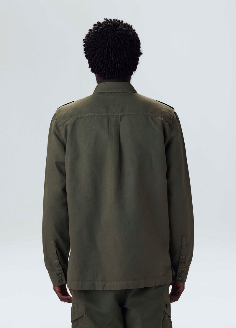 Camisa Ml Utility Hemp