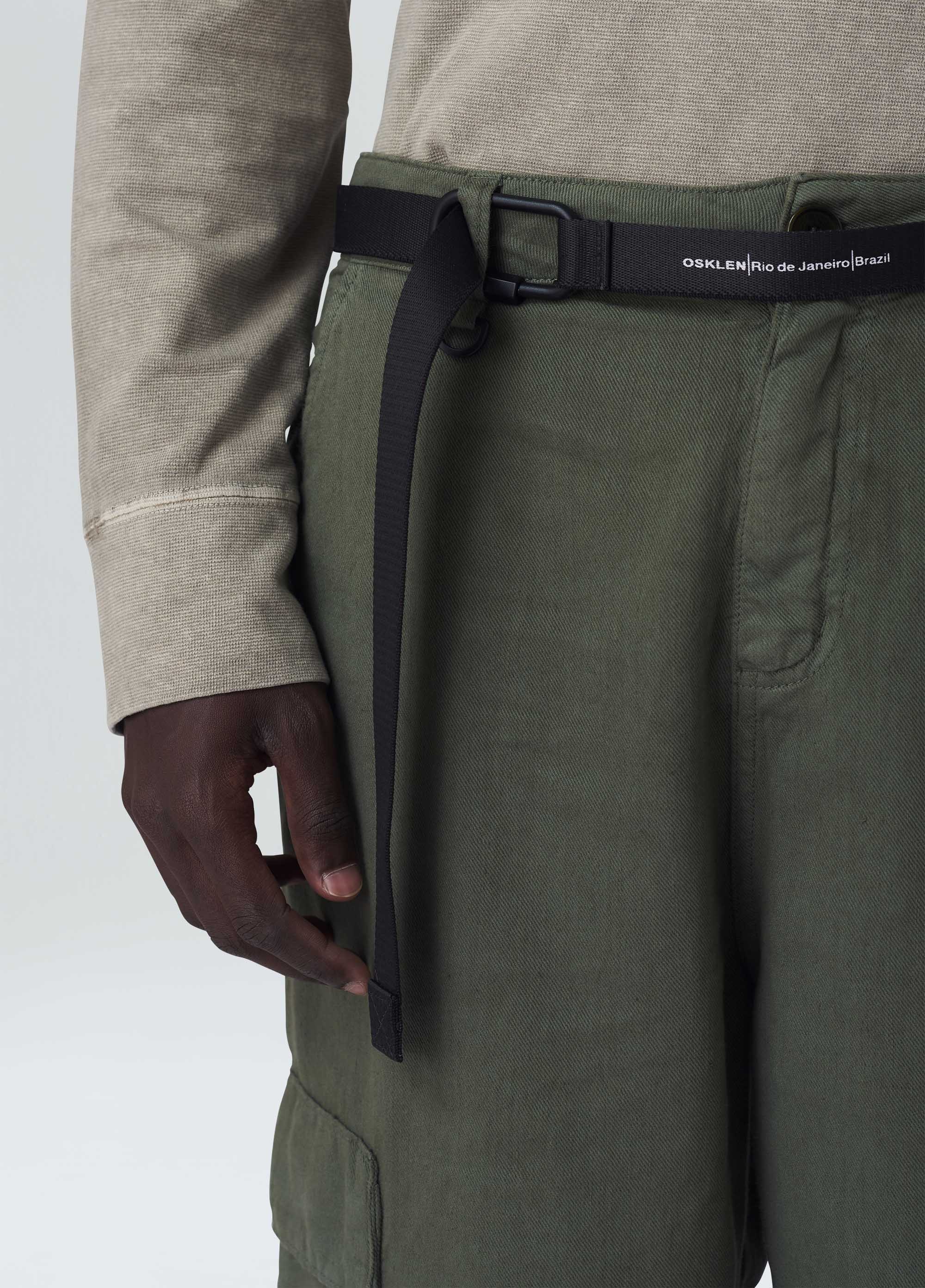 OSKLEN-CALCA UTILITY HEMP-JUST BRAZIL