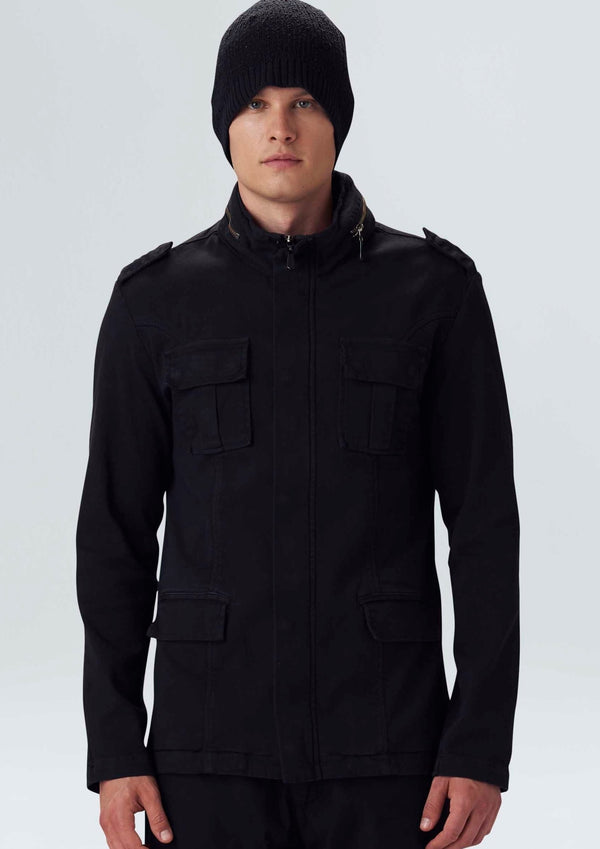 OSKLEN-MENS TURTLENECK POCKETS PARKA-JUST BRAZIL