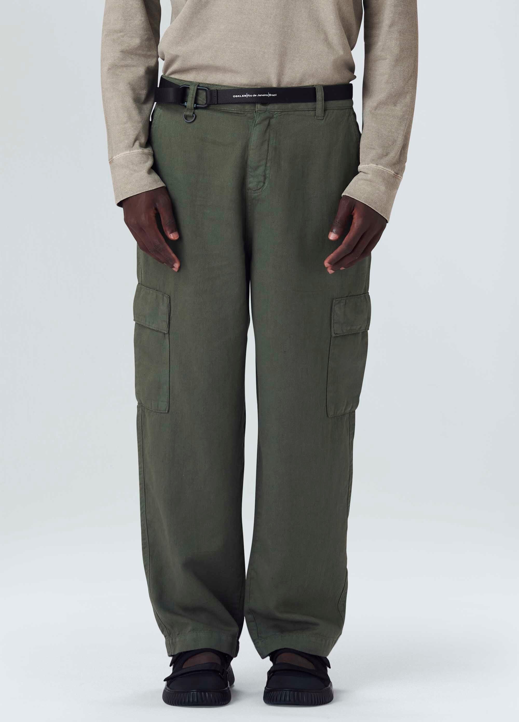 OSKLEN-CALCA UTILITY HEMP-JUST BRAZIL