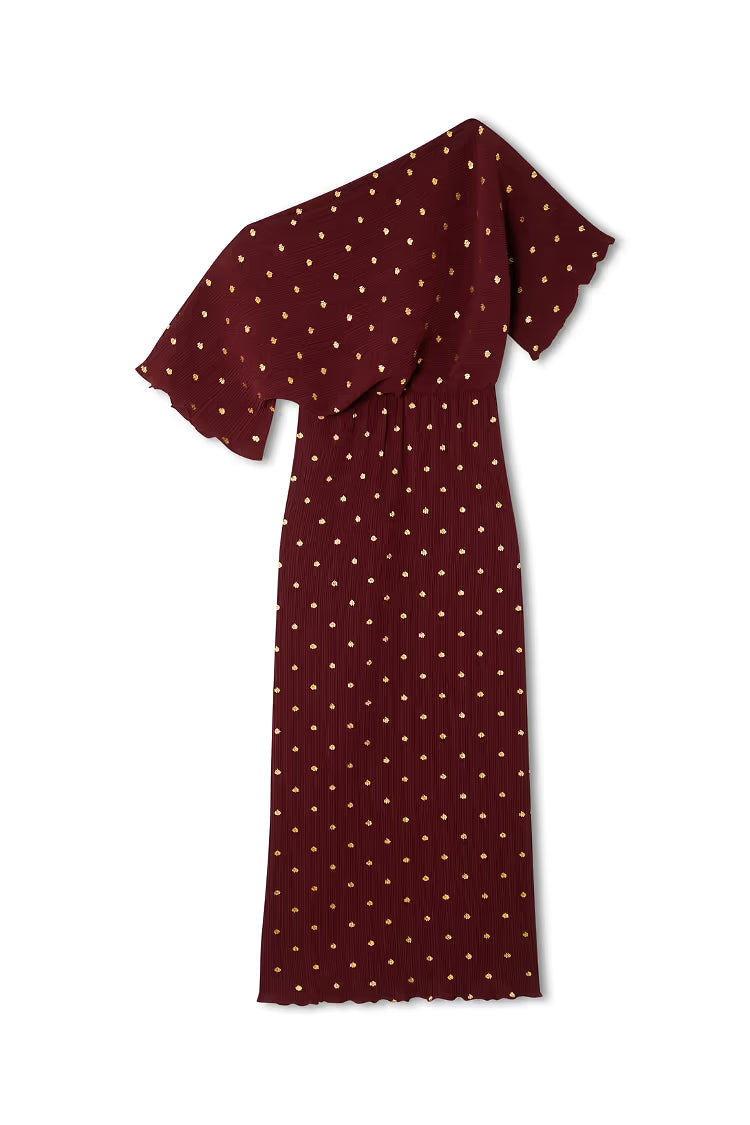 Burgundy Tilly Dress