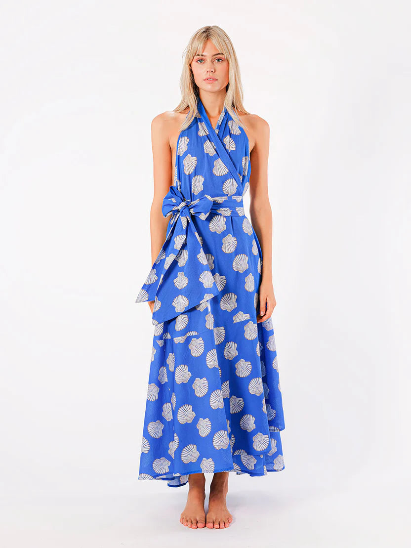 Hops Blue Shells Dress