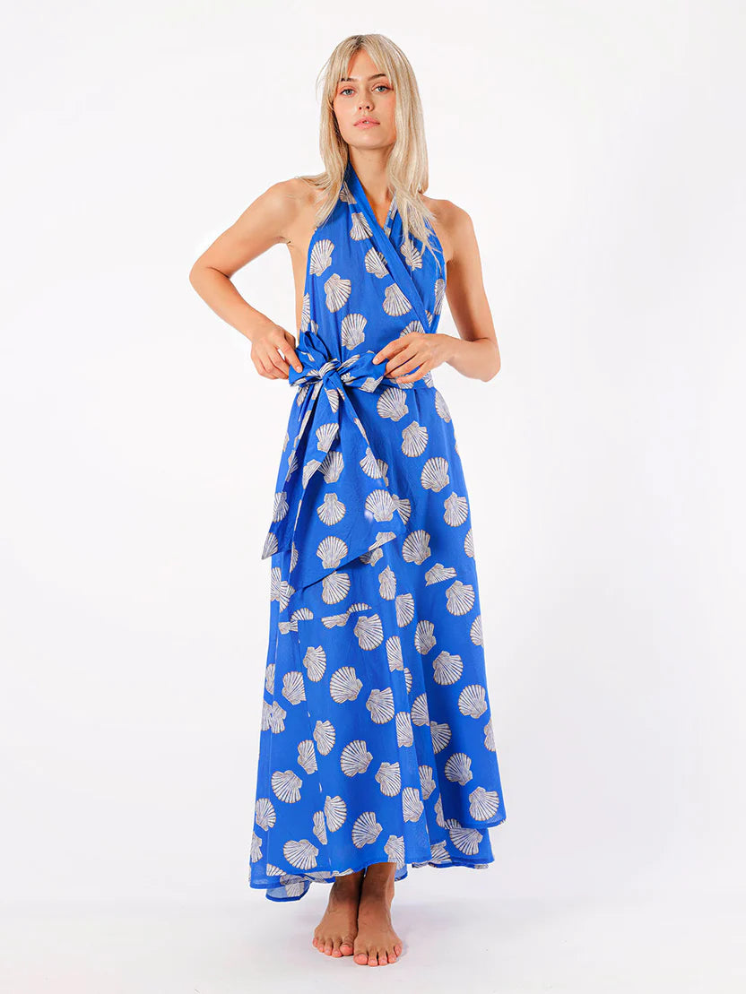 Hops Blue Shells Dress