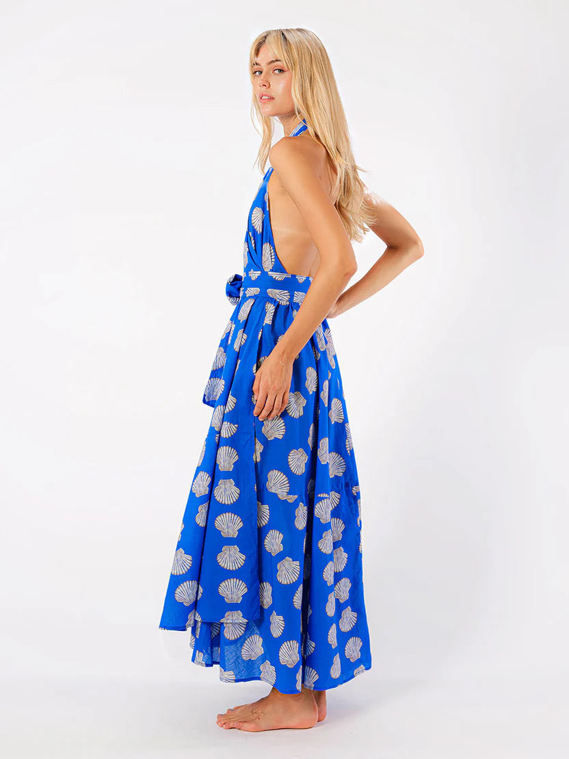 Hops Blue Shells Dress