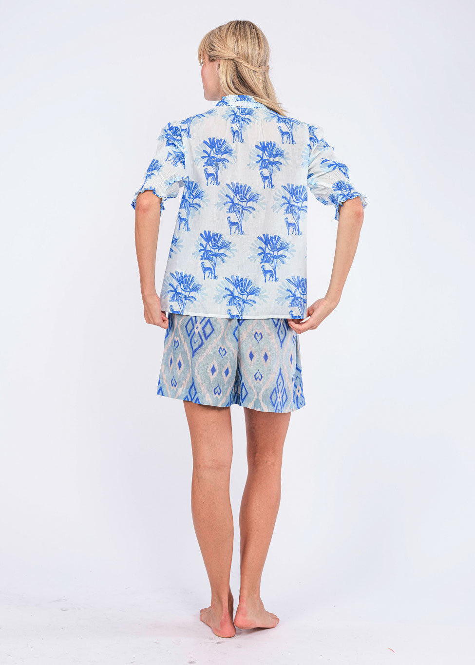 Bergamot Zebra Blouse