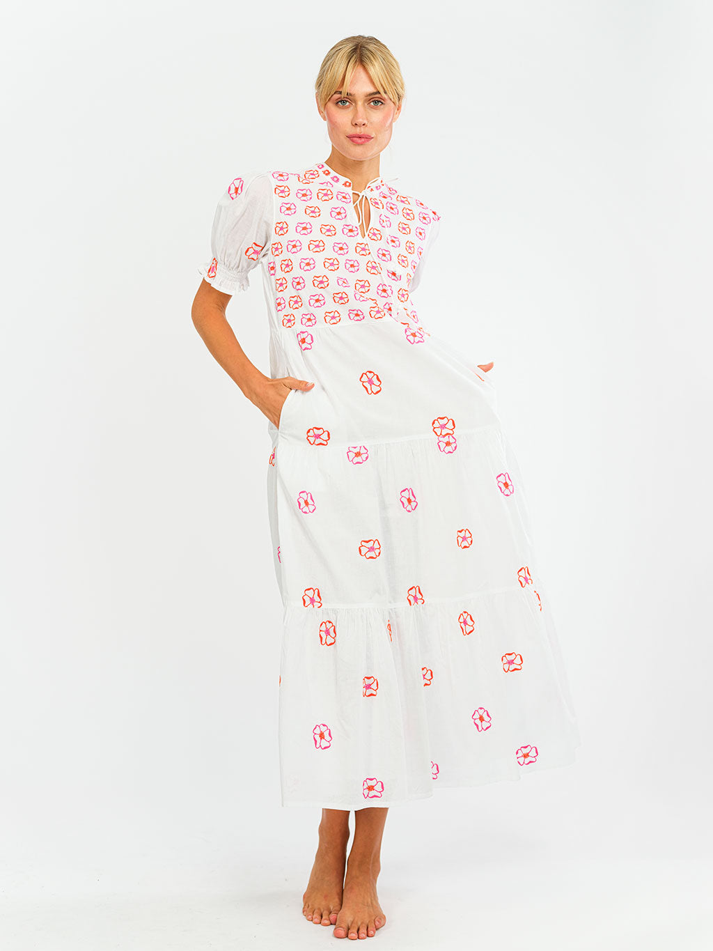 Flaming Katy White Dress