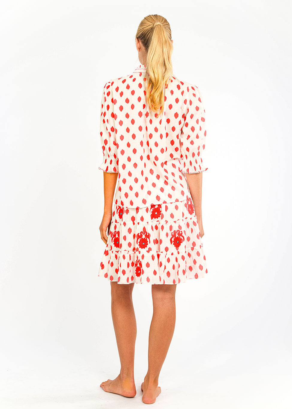 Bergamot Red Dots Blouse
