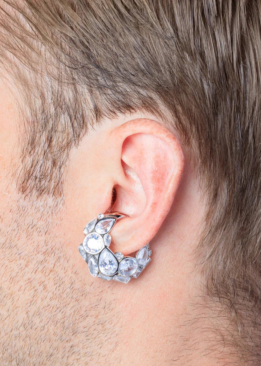 Orion Silver Ear cuff
