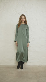 Eleonora Dark Khaki Dress