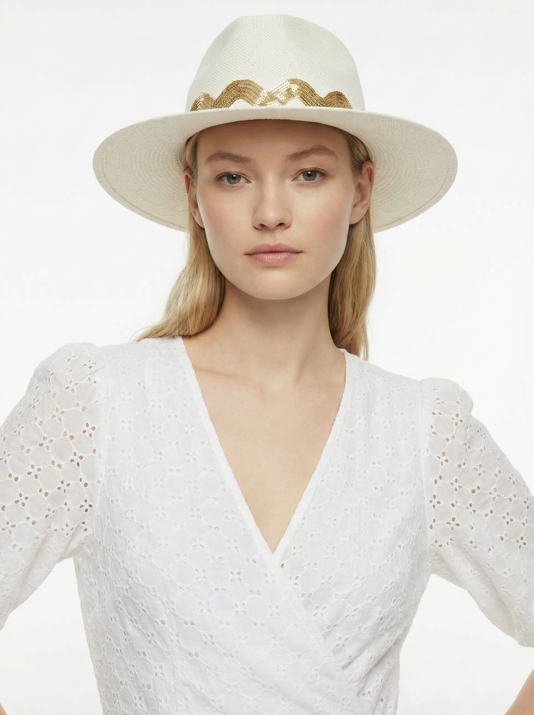 La Nouvelle Vague Gold Hat