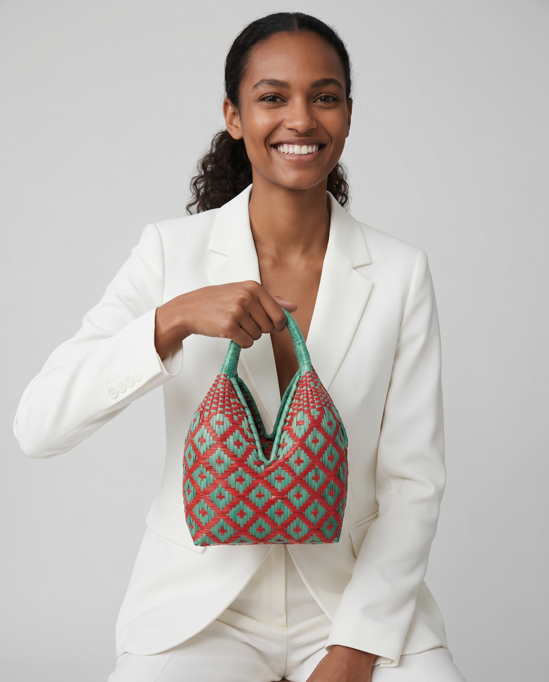 Cuatro Tetas Green Bag