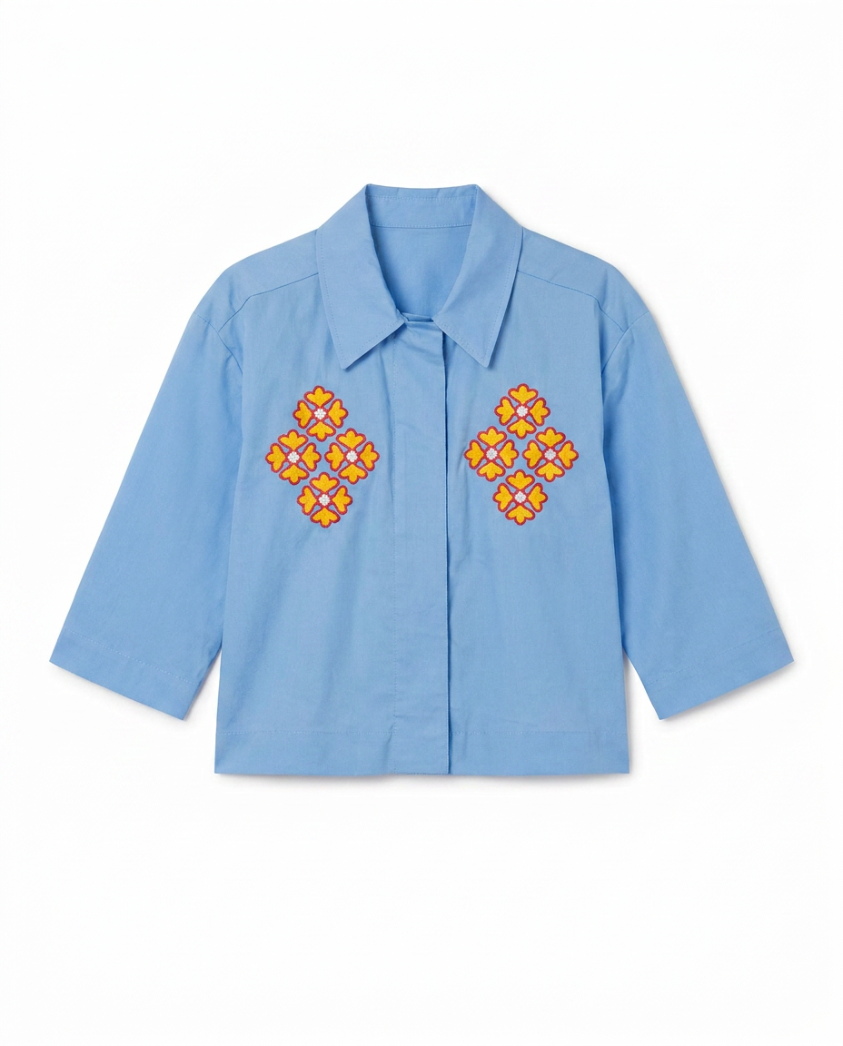 Estacio Ciel Embroidered Shirt