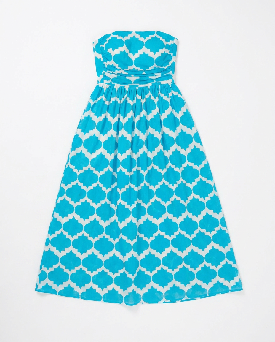 Milli Rombus Sky Blue Dress