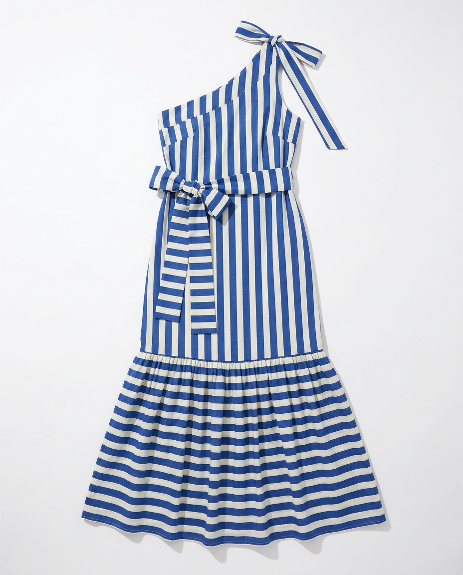 Teresa Blue Stripes Dress