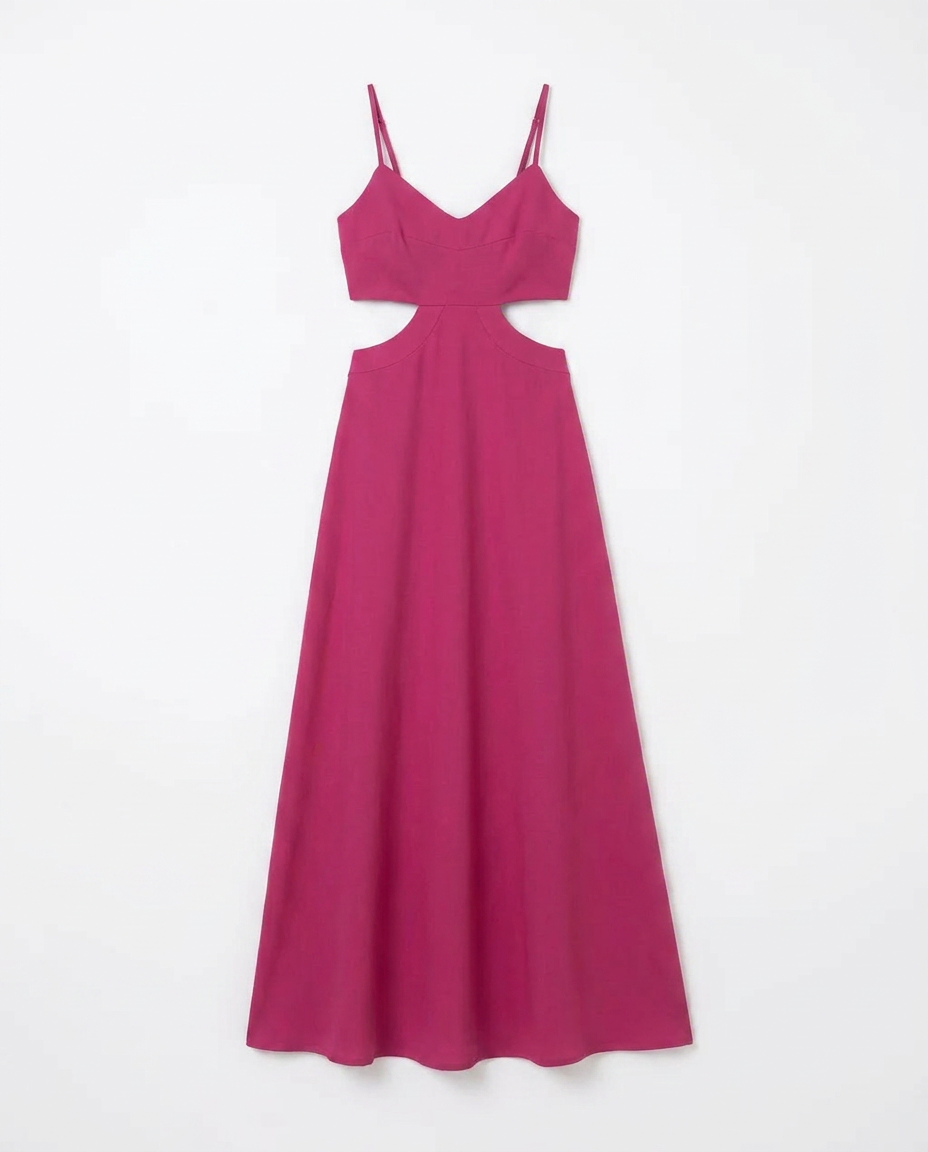 Lily Fuchsia Dress
