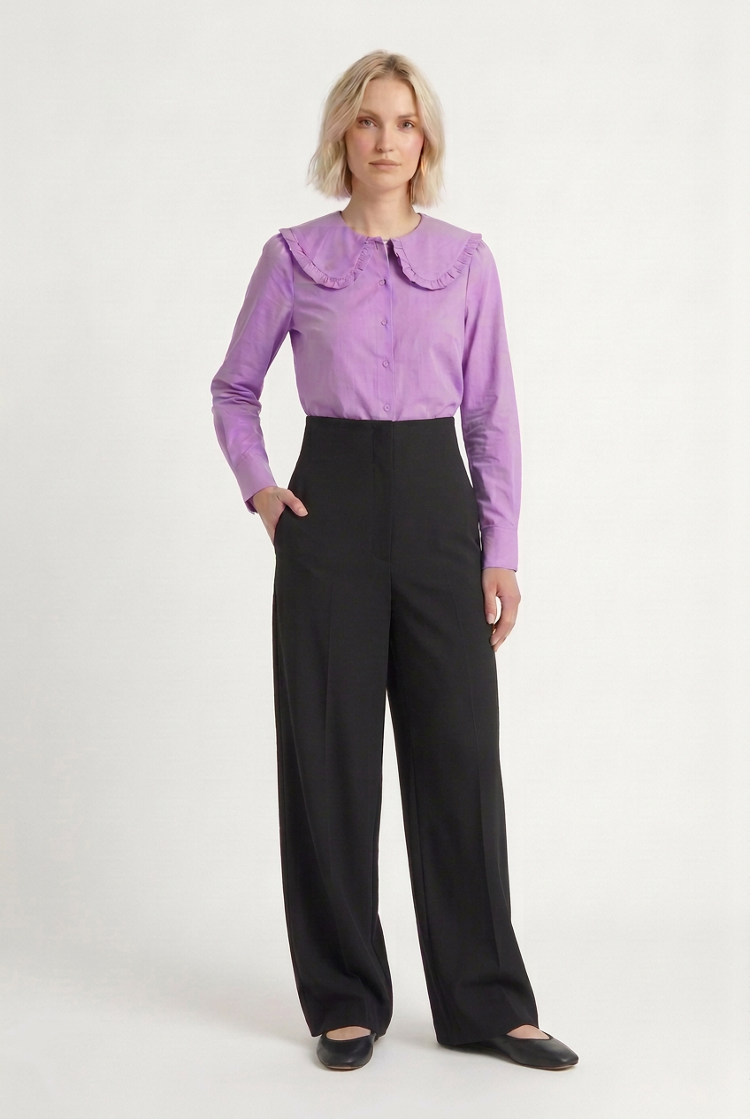 Janine Purple Shirt
