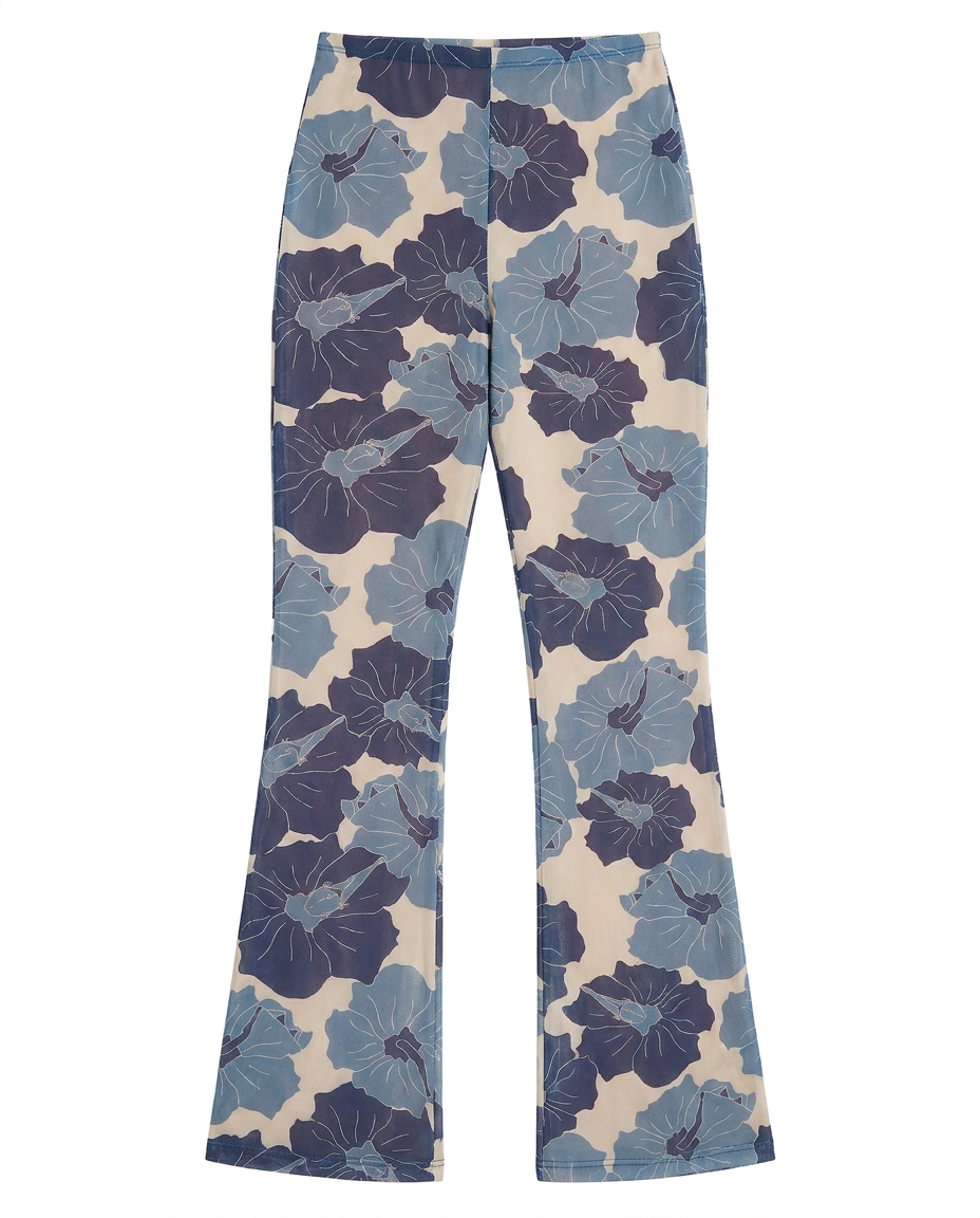Light Blue Poli Nation Laura Pants