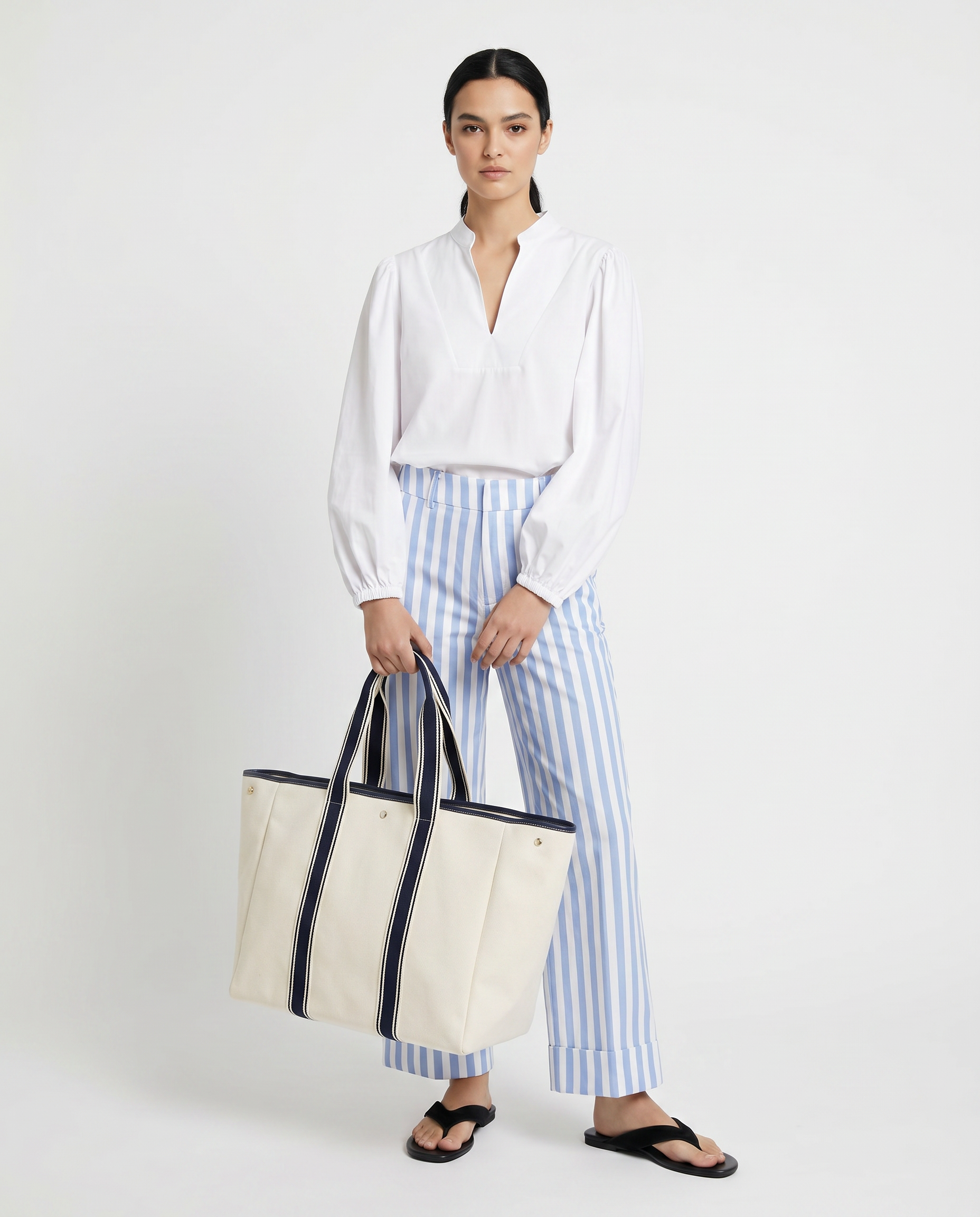 Charline White Blouse