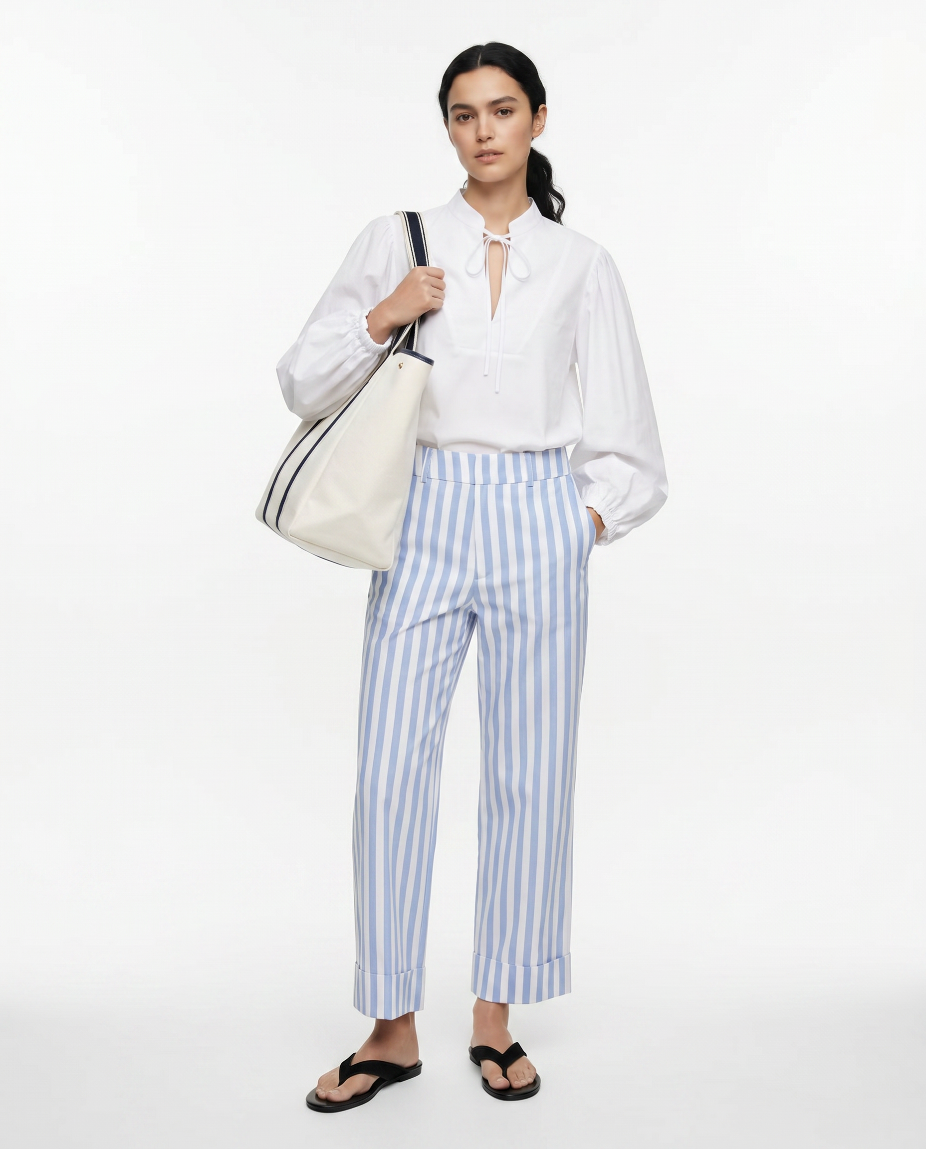 Charline White Blouse